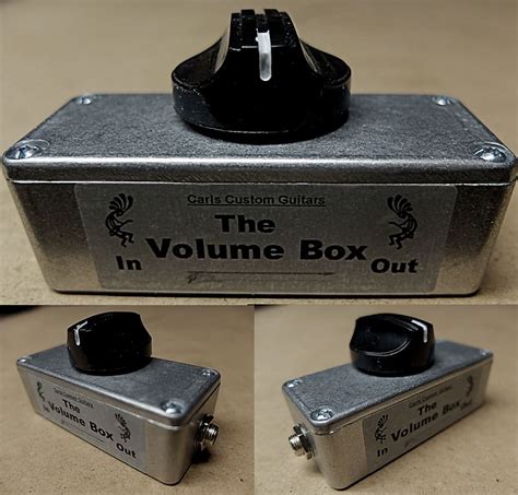 carls custom guitars metal volume box|Volume Box Guitar Amp Smooth Taper Effects Loop .